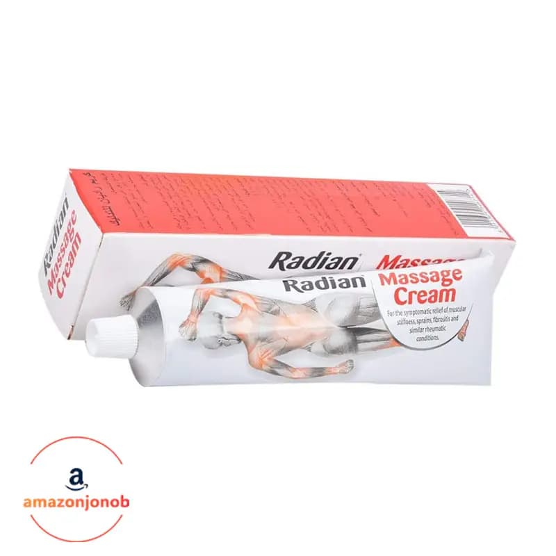 کرم ماساژ رادیان Radian تسکین‌دهنده دردهای عضلانی حجم 100 گرم (اورجینال) — تصویر ۲