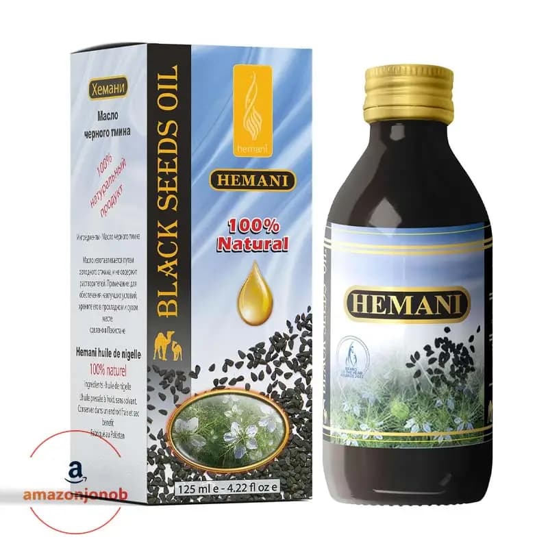 روغن سیاه دانه هیمانی حجم 125 میل (پاکستانی) — تصویر ۲