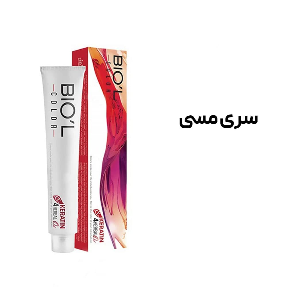 رنگ مو بیول 100 میل BIOL – سری مسی