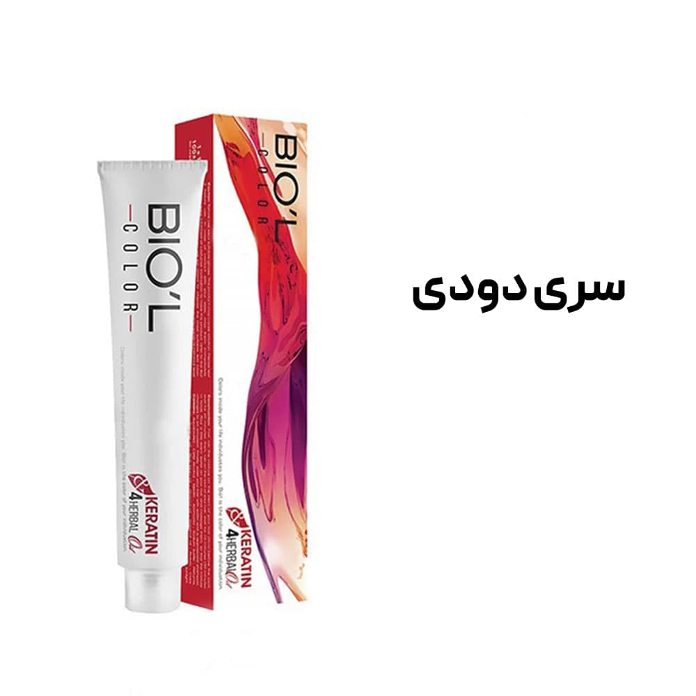 رنگ مو بیول 100 میل BIOL – سری دودی