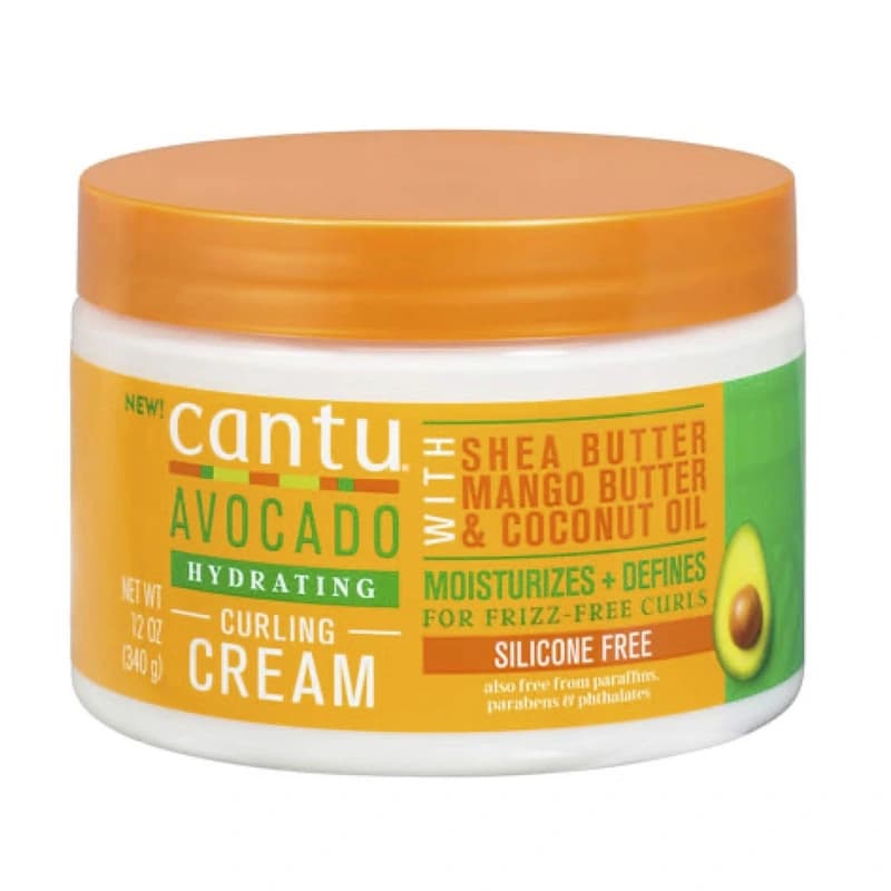 کرم فر کننده موی آووکادو کنتو Cantu Hydrating Curling Cream — تصویر ۲