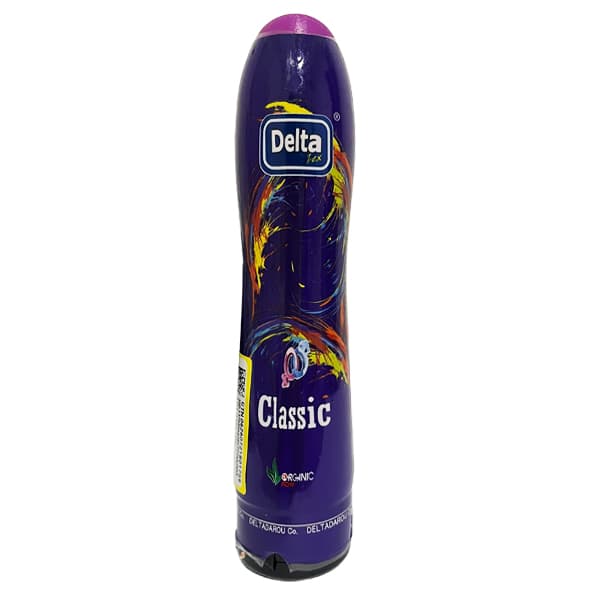 ژل روان‌کننده دلتا کلاسیک Delta Classic Lubricant Gel | آنتی‌باکتریال 100 گرم — تصویر ۲