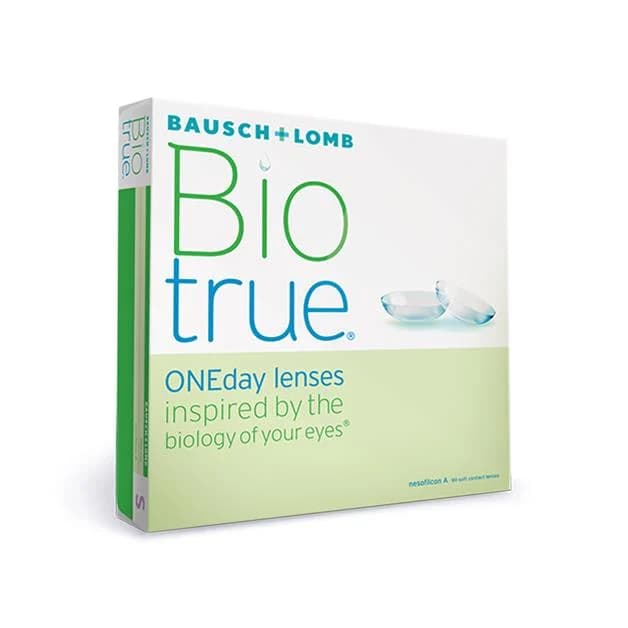 لنز طبی روزانه بایو ترو (Bio true) برند بوش اند لامب بسته 30 عددی