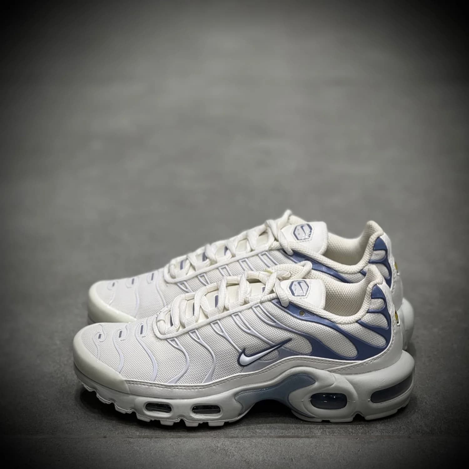 کتونی پیاده روی نایک Nike Air Max Plus tn White Blue Ashen