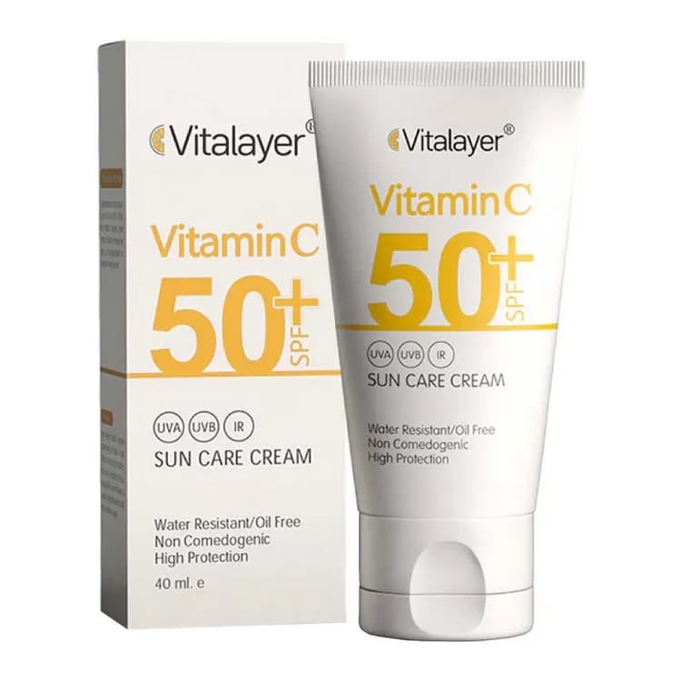 کرم ضد آفتاب SPF50 ویتامین سی ویتالیر — تصویر ۵