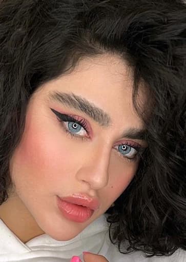 لنز رنگی اکوا شیخ (Sheikh Beauty aqua) — تصویر ۲