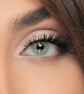 لنز طبی رنگی ریبل بلو آیس کالر (Ice Color Rabel Blue)