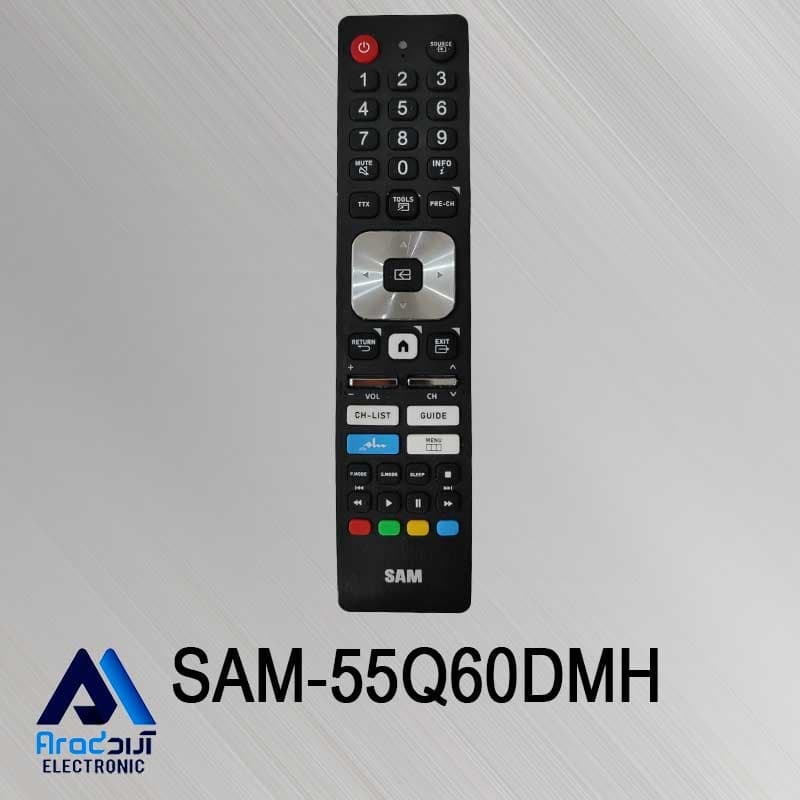 کنترل اصلی تلویزیون سام 55Q60DMH — تصویر ۲