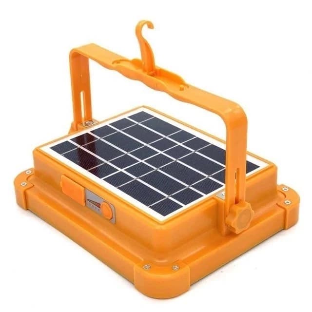پروژکتور شارژی خورشیدی 300وات اصلی SOLAR LED LIGHT HG-66 — تصویر ۲