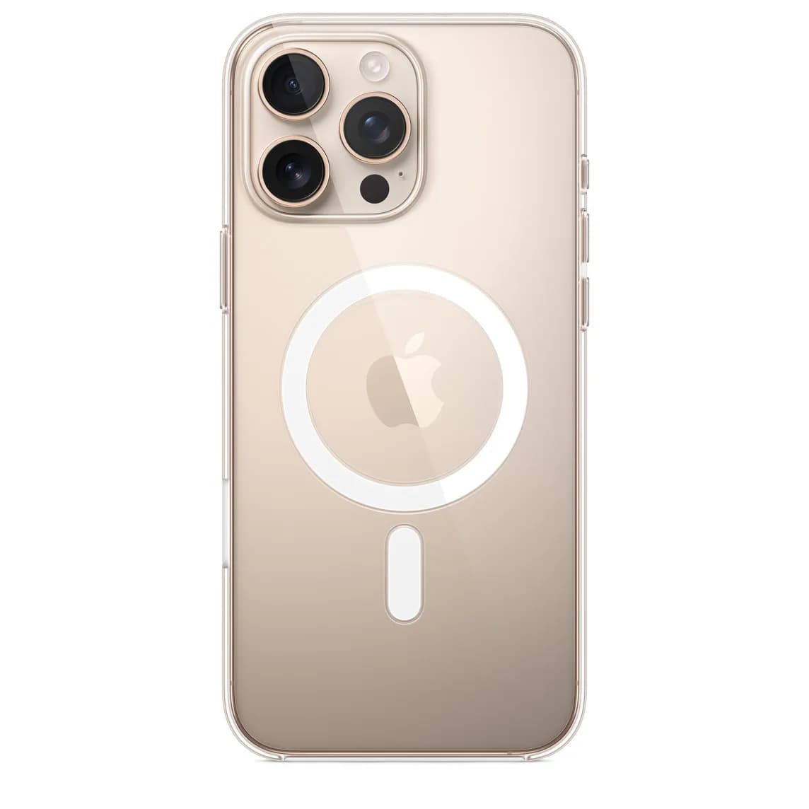 گارد مدل مگ‌سیف شفاف مناسب برای گوشی آیفون 16 پرو مکس (iPhone 16 Pro Max)
