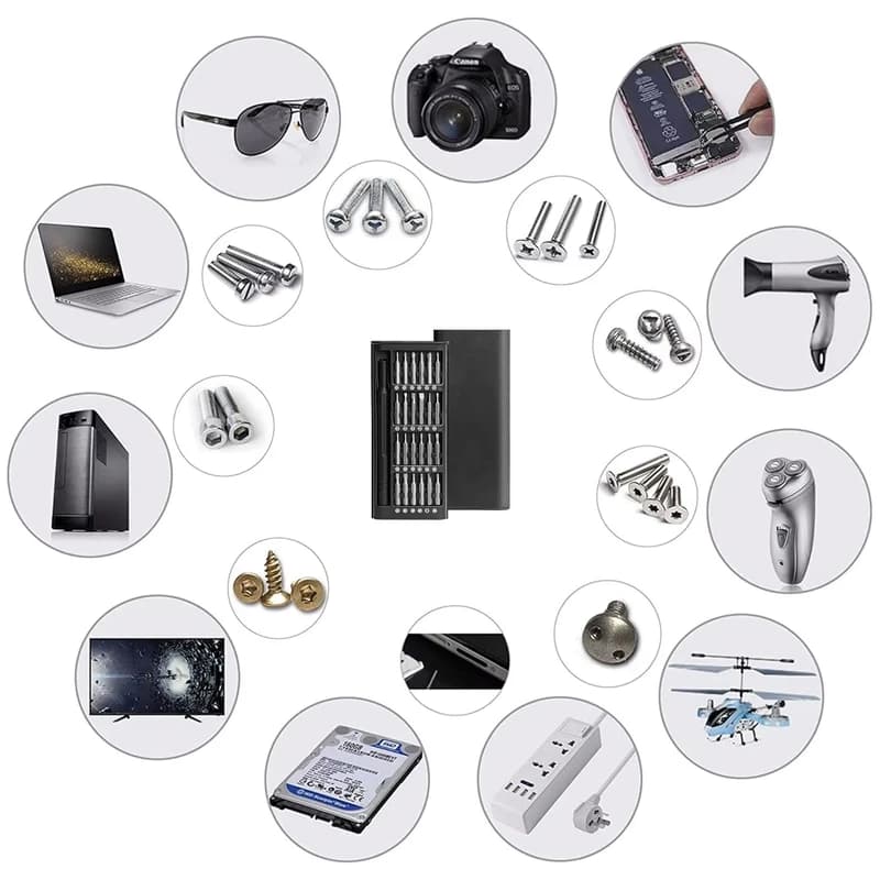 پیچ گوشتی مدل 25in1 Kit بسته 25 عددی — تصویر ۲