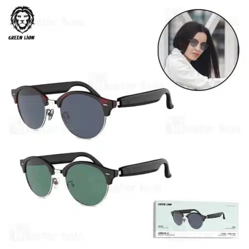 عینک آفتابی آنتی بلو هوشمند گرین لاین Green Lion Urban-X GL-SG12 GNURBNXRD — تصویر ۵