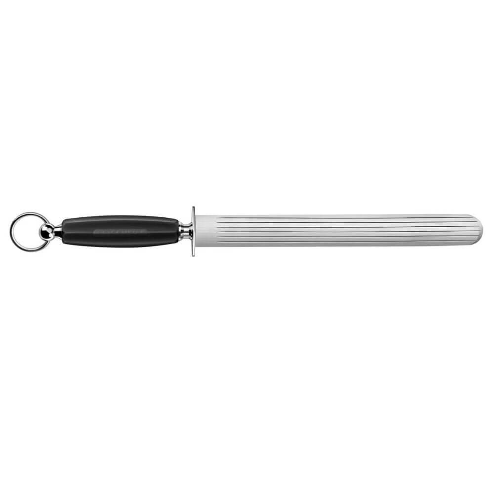 چاقو تیز کن (مصقل) تخت برند فیشر اصل فرانسه 28 سانتی متری مدل Fischer Bargoin G695N Evolution 7 professionnel sharpening steel 28cm grain extra fin – G695N — تصویر ۶