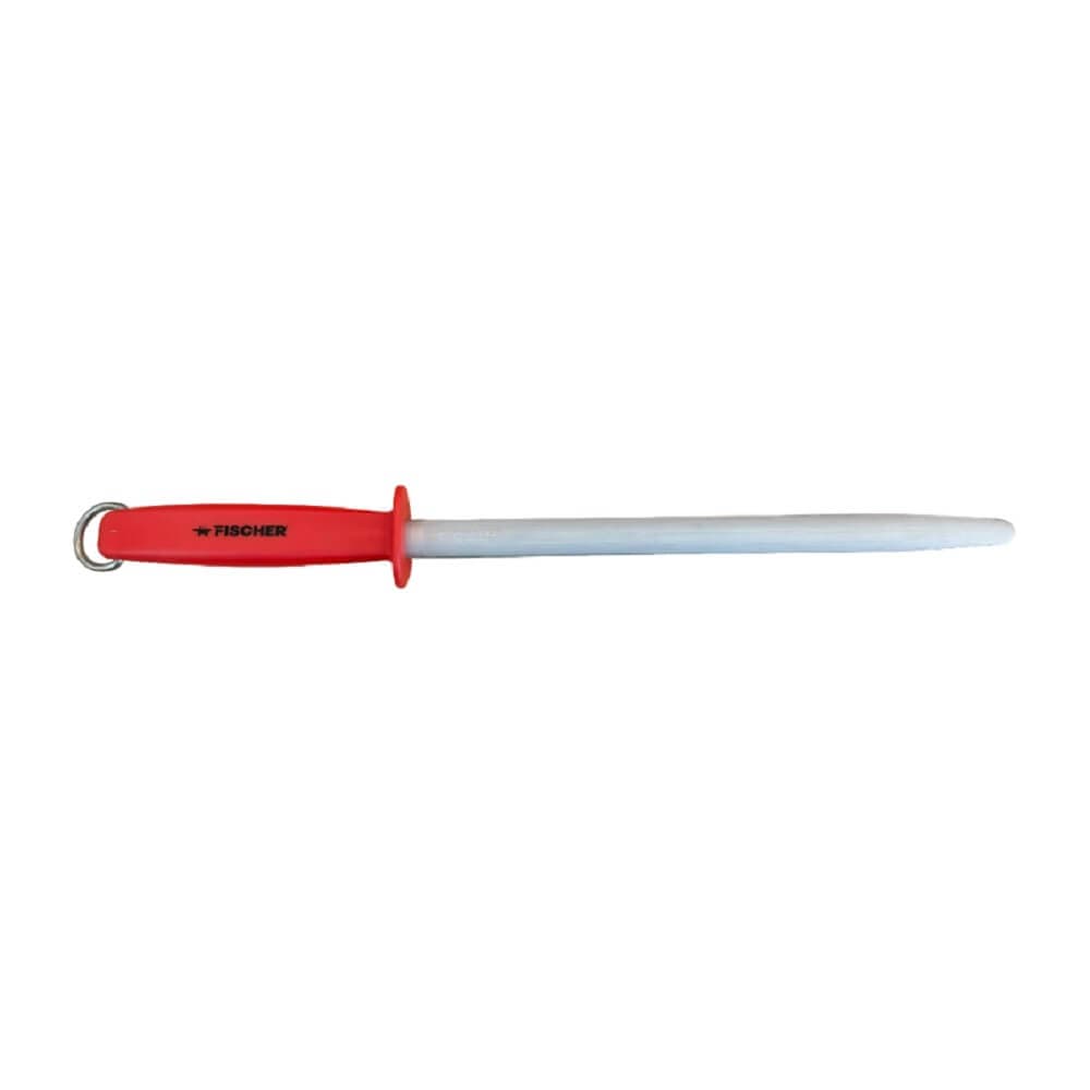 چاقو تیز کن (مصقل) بیضی شکل (بادومی) برند فیشر اصل فرانسه 30 سانتی متری مدل fischer bargoin Eco I1250R Oval 30 cm sharpening steel – I1250R — تصویر ۲