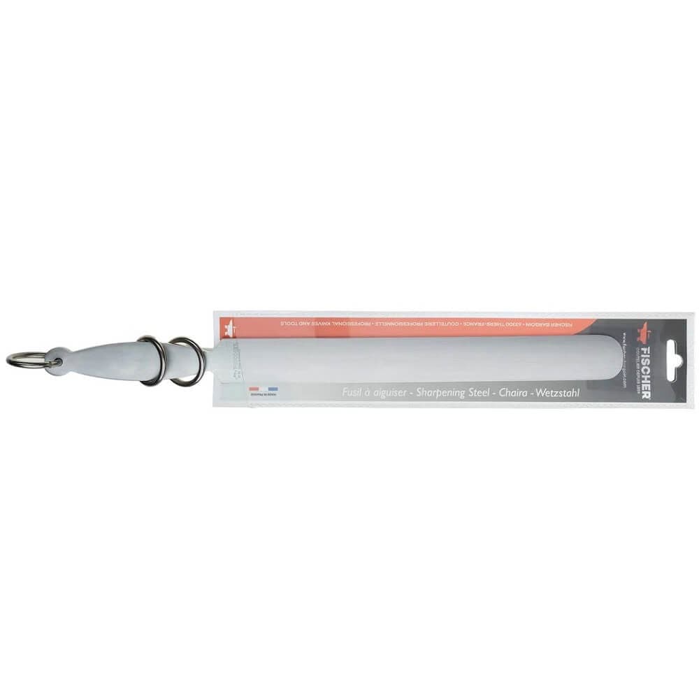چاقو تیز کن (مصقل) تخت برند فیشر اصل فرانسه 30 سانتی متری مدل بالکان Fischer Bargoin Balkan Sharpening Flat Steel G300 30cm – G300 — تصویر ۷
