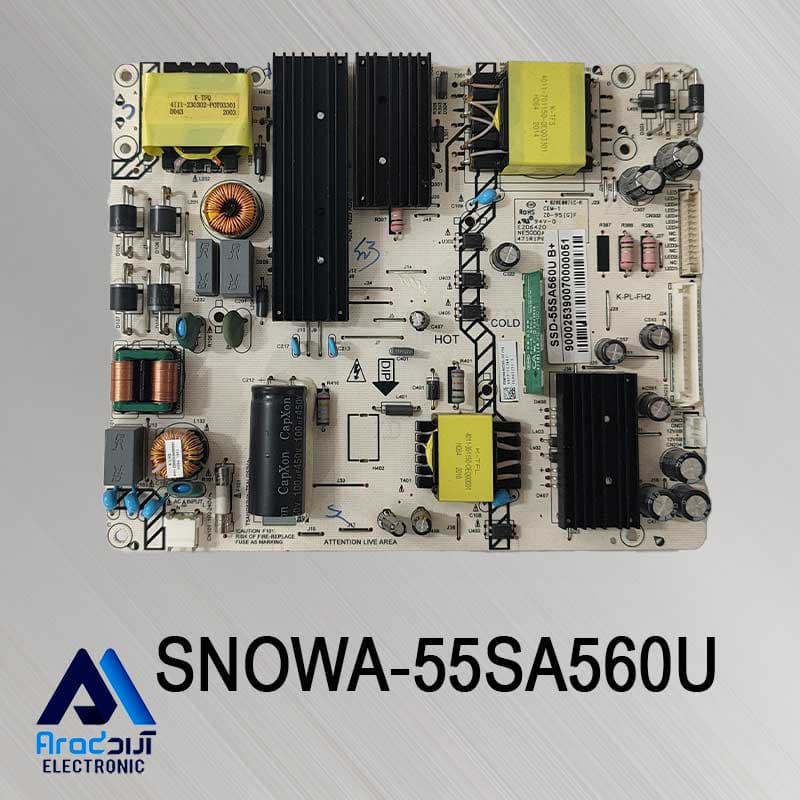 تغذیه تلویزیون اسنوا 55SA560U — تصویر ۲