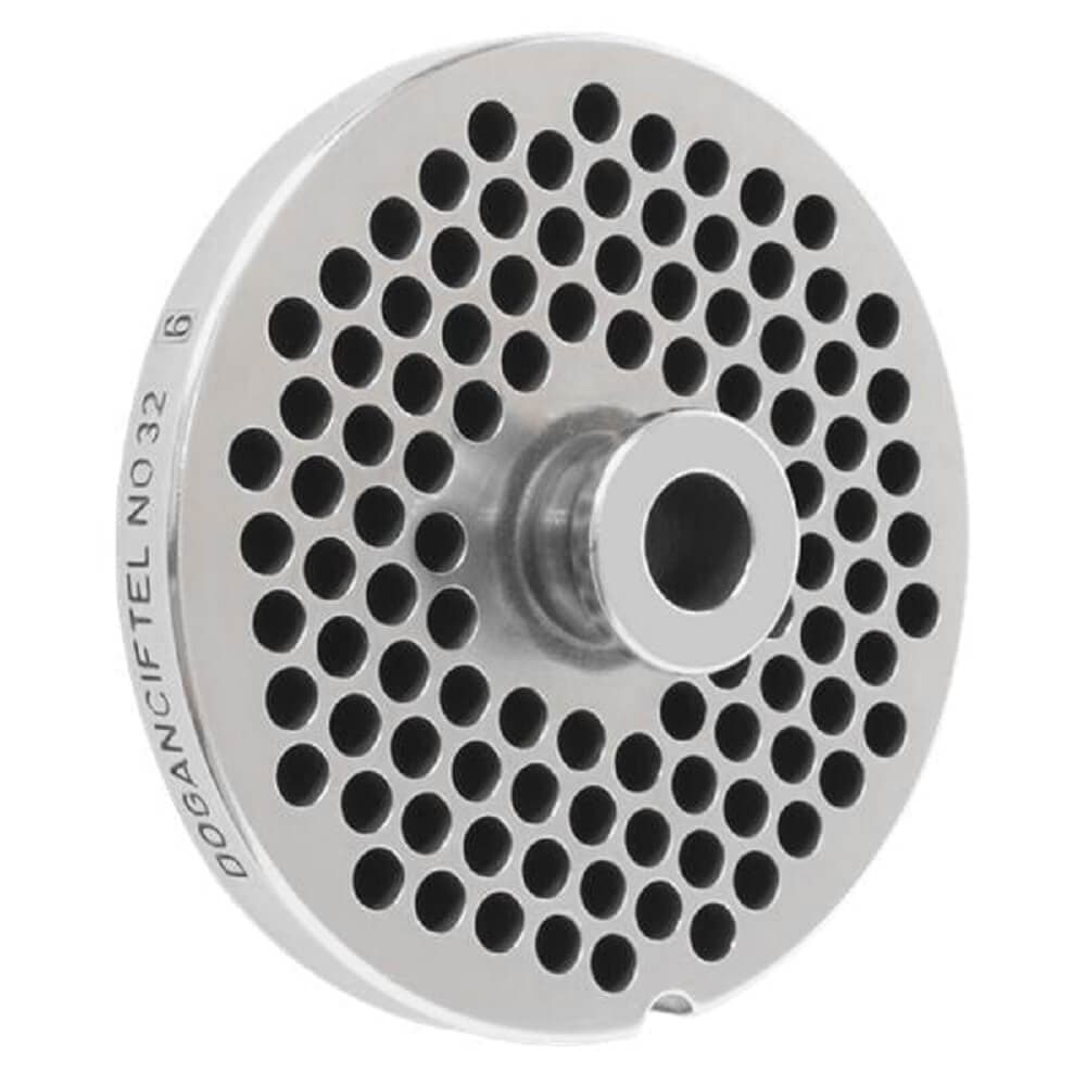 پنجره (شبکه) چرخ گوشت سایز 32 نمره 6 برند دوغان چیفتل اصل ترکیه – Dogan ciftel 32 No 6 mm