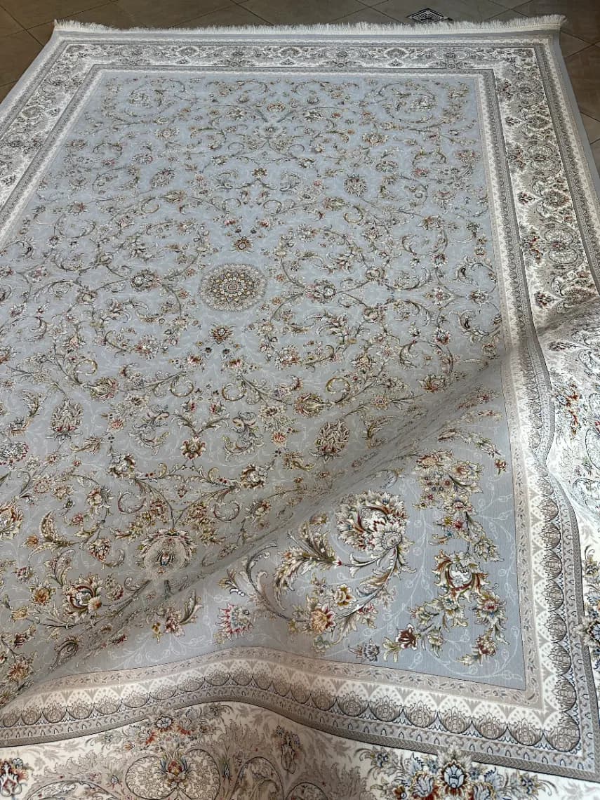 فرش گلستان تبریز طرح افشان الماسی کد4520