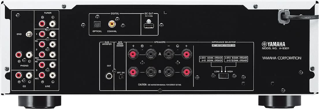 آمپلی‌فایر یکپارچه یاماها A-S301 | Yamaha A-S301 — تصویر ۵