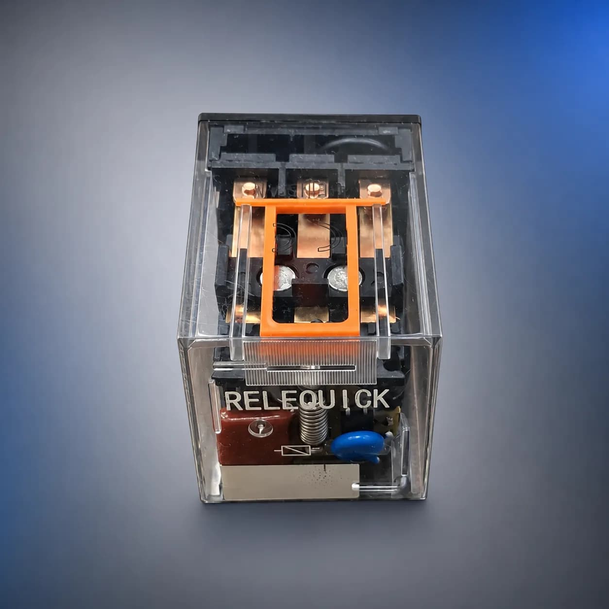 رله کوییک شیشه ای 11 پایه 10 آمپر 220 ولت Relequick RME30LT — تصویر ۲
