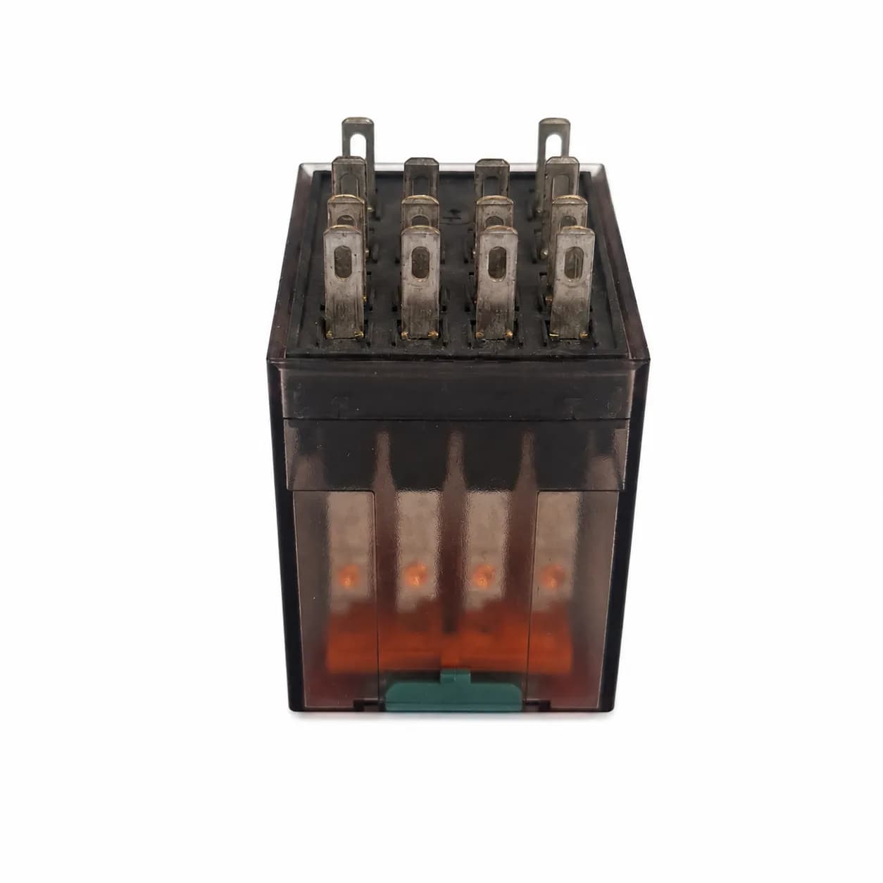 رله شراک شیشه‌ای ۱۴ پایه 24 ولت ۶ آمپر Siemens PT570048 — تصویر ۸