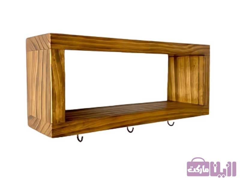 شلف دیواری و جاکلیدی آویز کد W10 — تصویر ۴