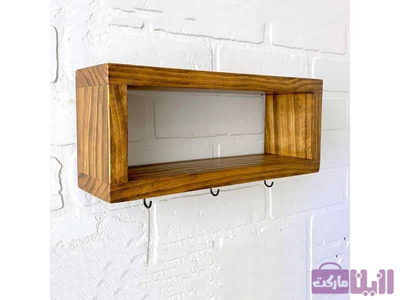 شلف دیواری و جاکلیدی آویز کد W10 — تصویر ۵