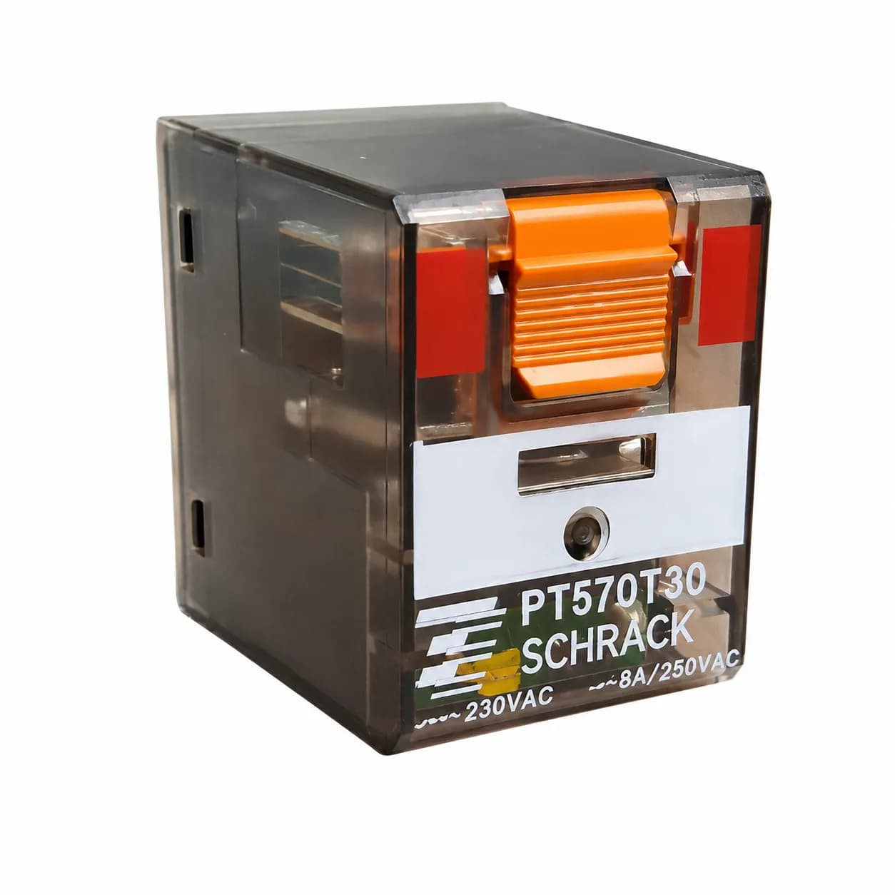 رله شراک شیشه‌ای 14 پایه 230 ولت 6 آمپر Relay Schrack PT570T30 — تصویر ۵