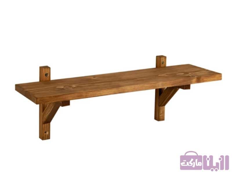 شلف دیواری چوبی مدل Wood-58