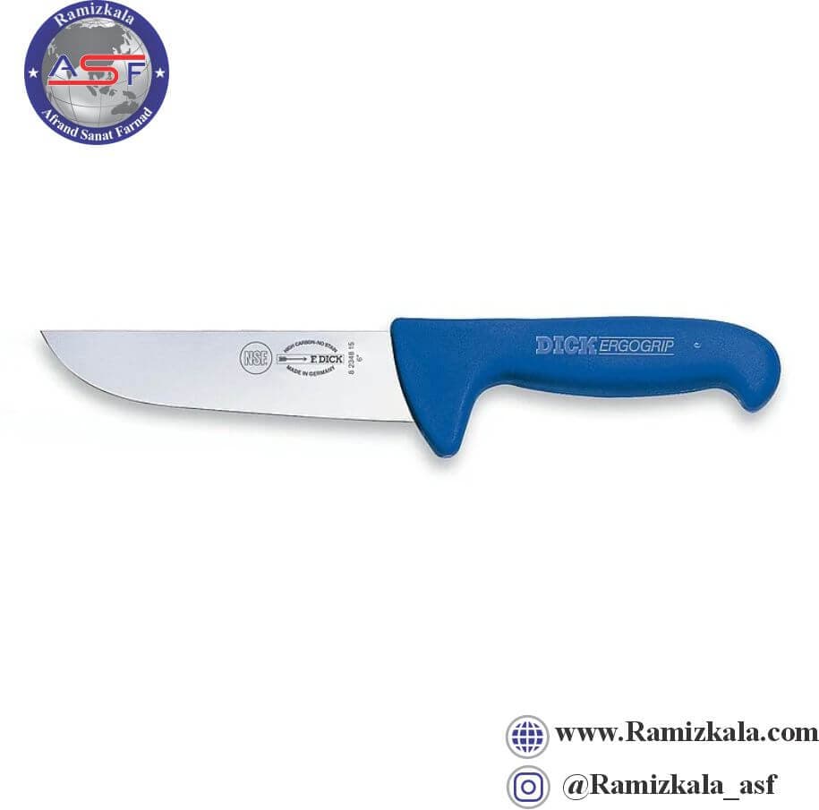 چاقوی قصابی سری ارگوگریپ افدیک اصل آلمان 15 سانتی (سایز 6) – F.dick ErgoGrip 8.2348.15 — تصویر ۲