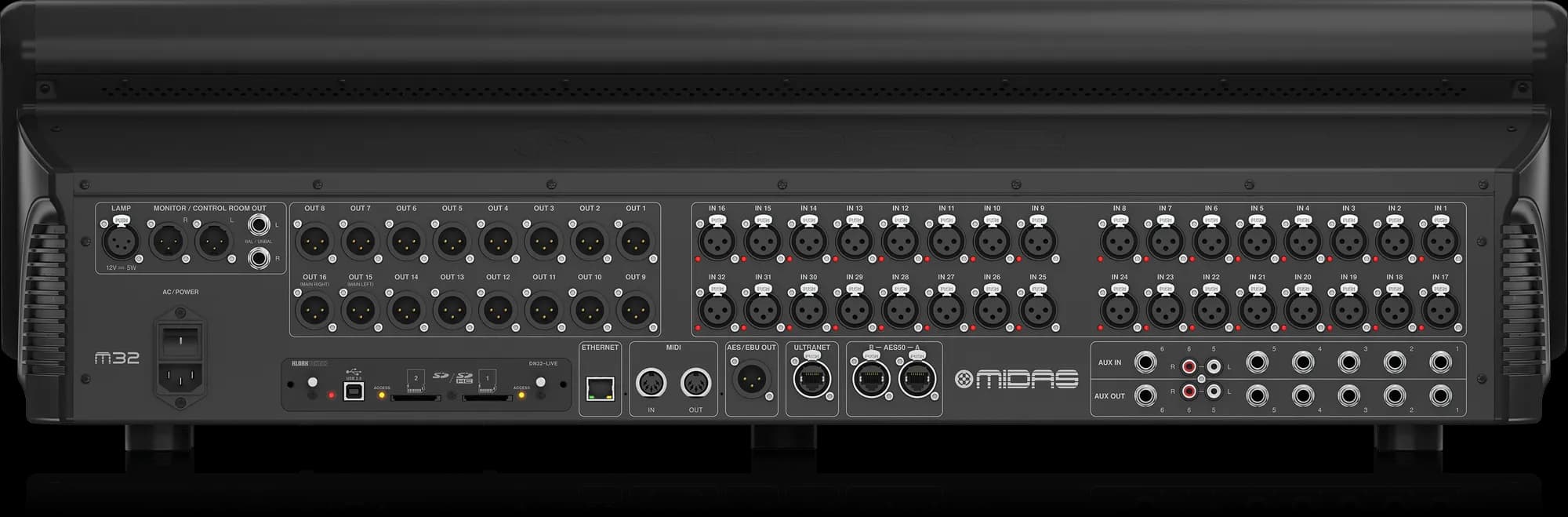 میکسر دیجیتال M32 LIVE برند MIDAS — تصویر ۲