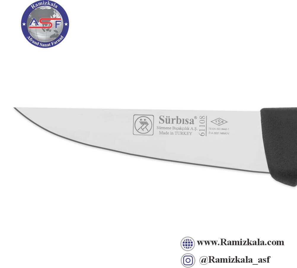 چاقوی بیخصی برند سوربیسا اصل ترکیه 10.5 سانتی – Sürbisa-61108 — تصویر ۴