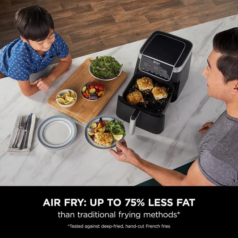 سرخ کن بدون روغن 6.2 لیتری نینجا مدل AF180EU — تصویر ۲