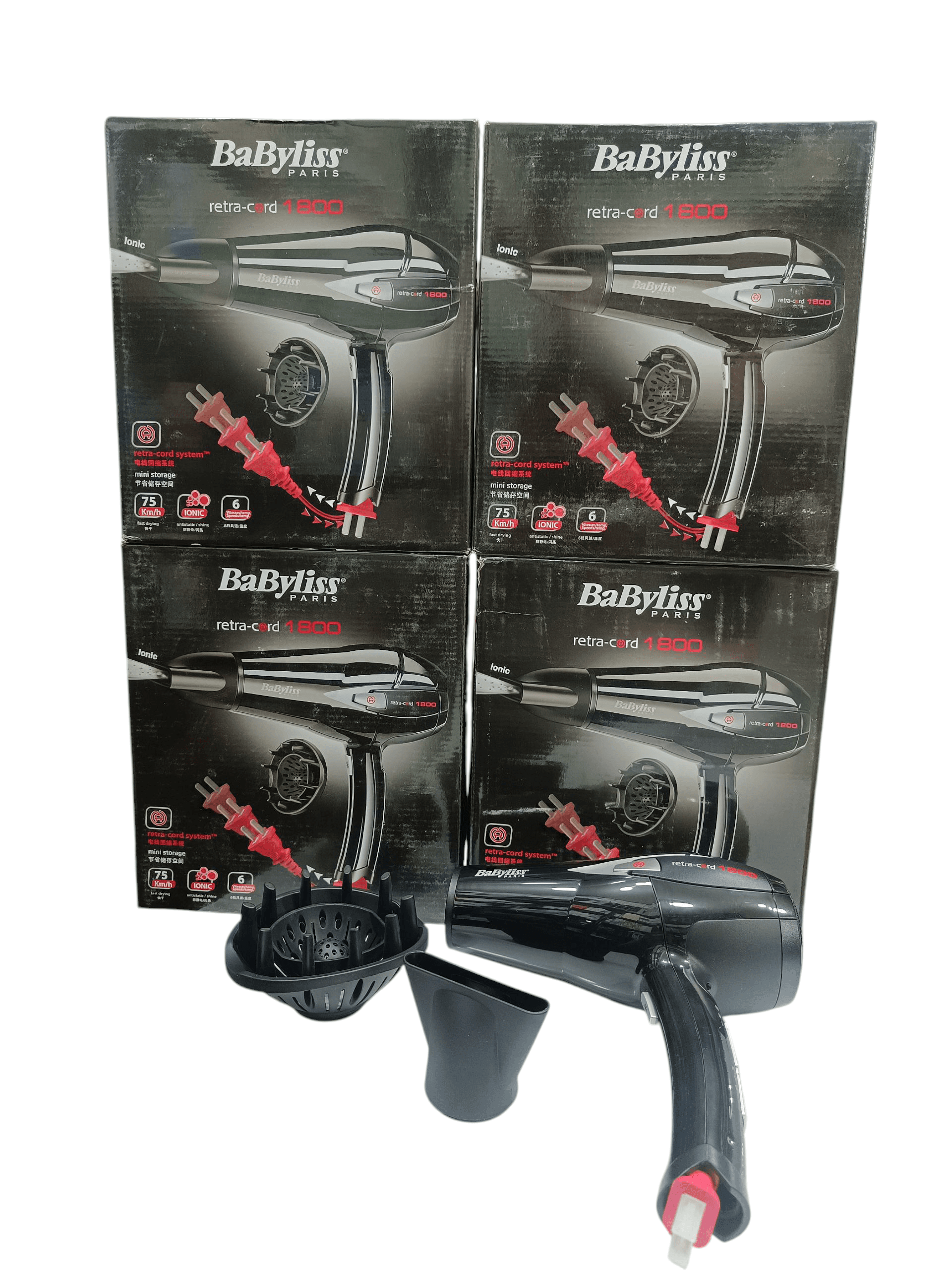سشوار Babyliss Paris مدل retra-cord 1800 — تصویر ۹