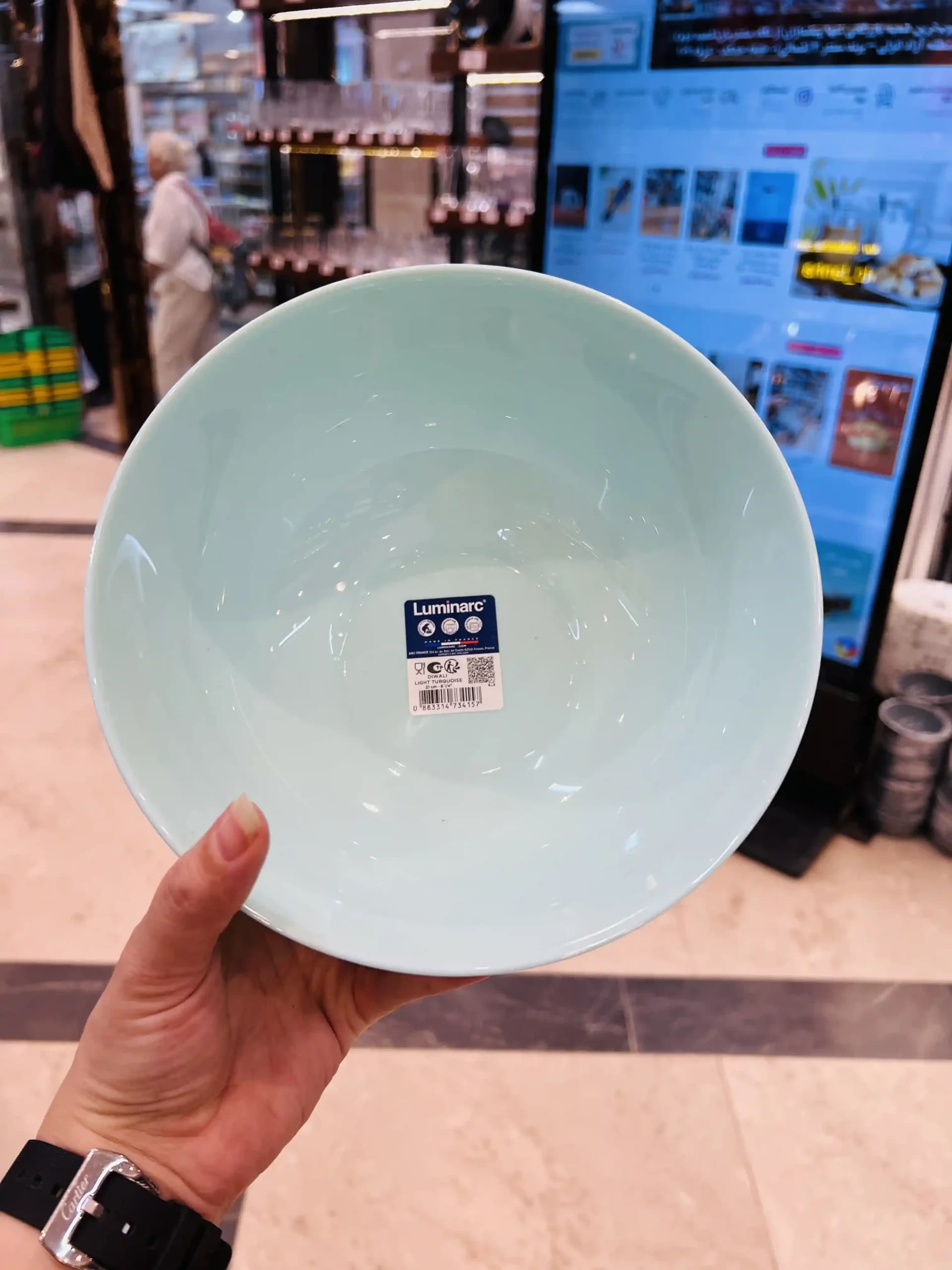 سرویس غذاخوری 26 پارچه دیوالی ترکیوز LUMINARC — تصویر ۱۱