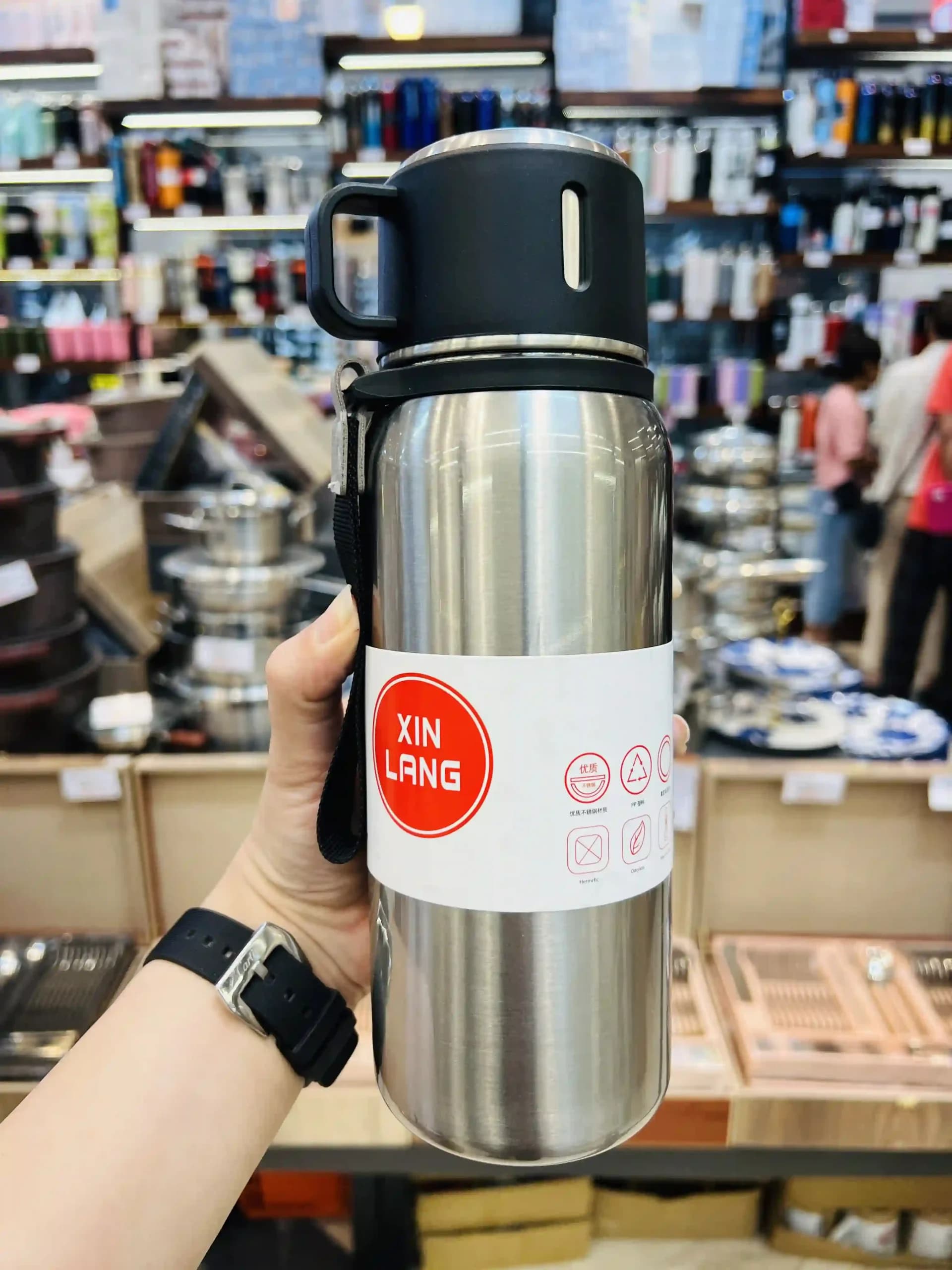 فلاسک استیل 304 800ML-XL-8015 — تصویر ۲