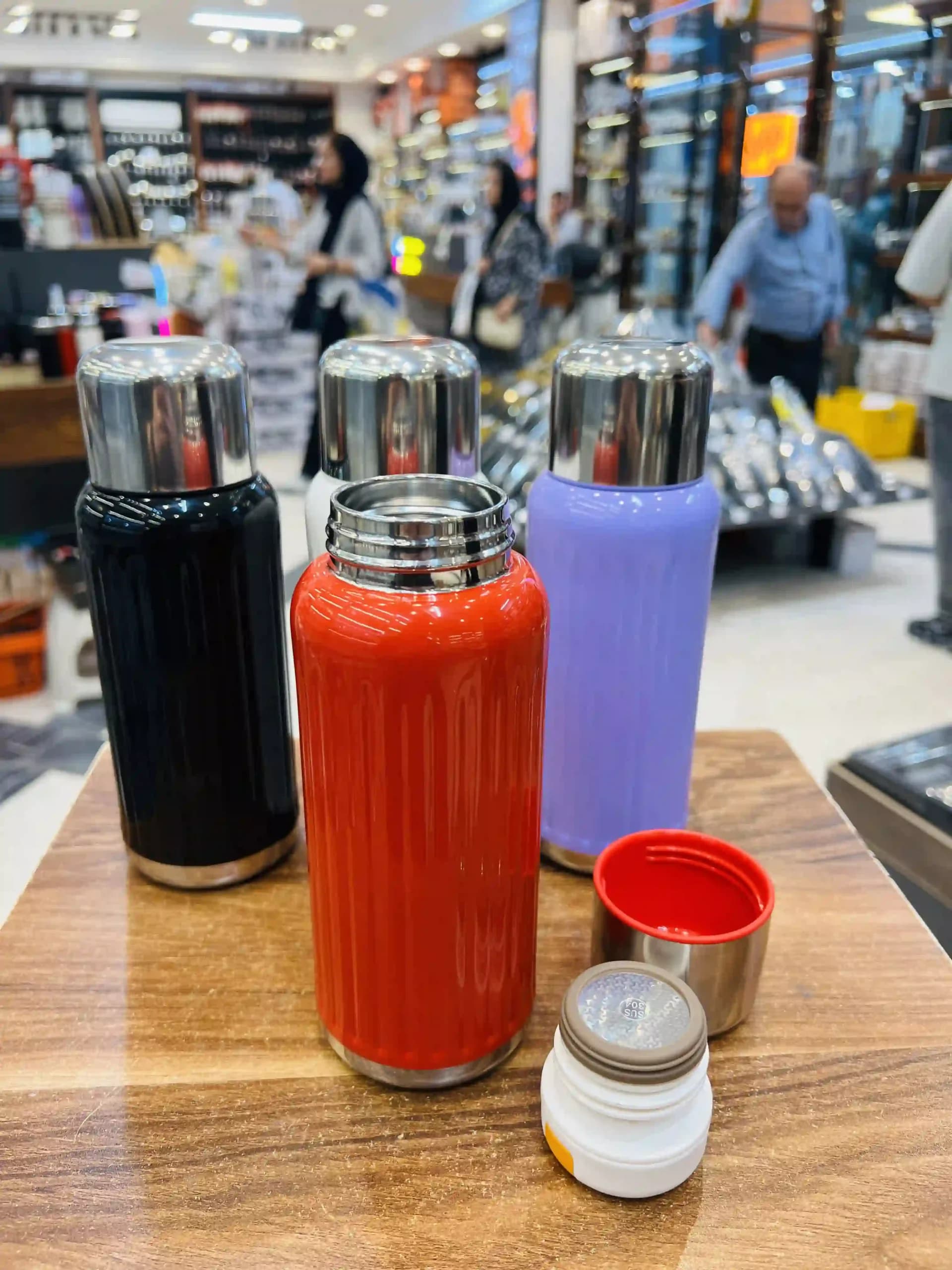 تراول ماگ استیل 316 ZS9299 – 420ML — تصویر ۴