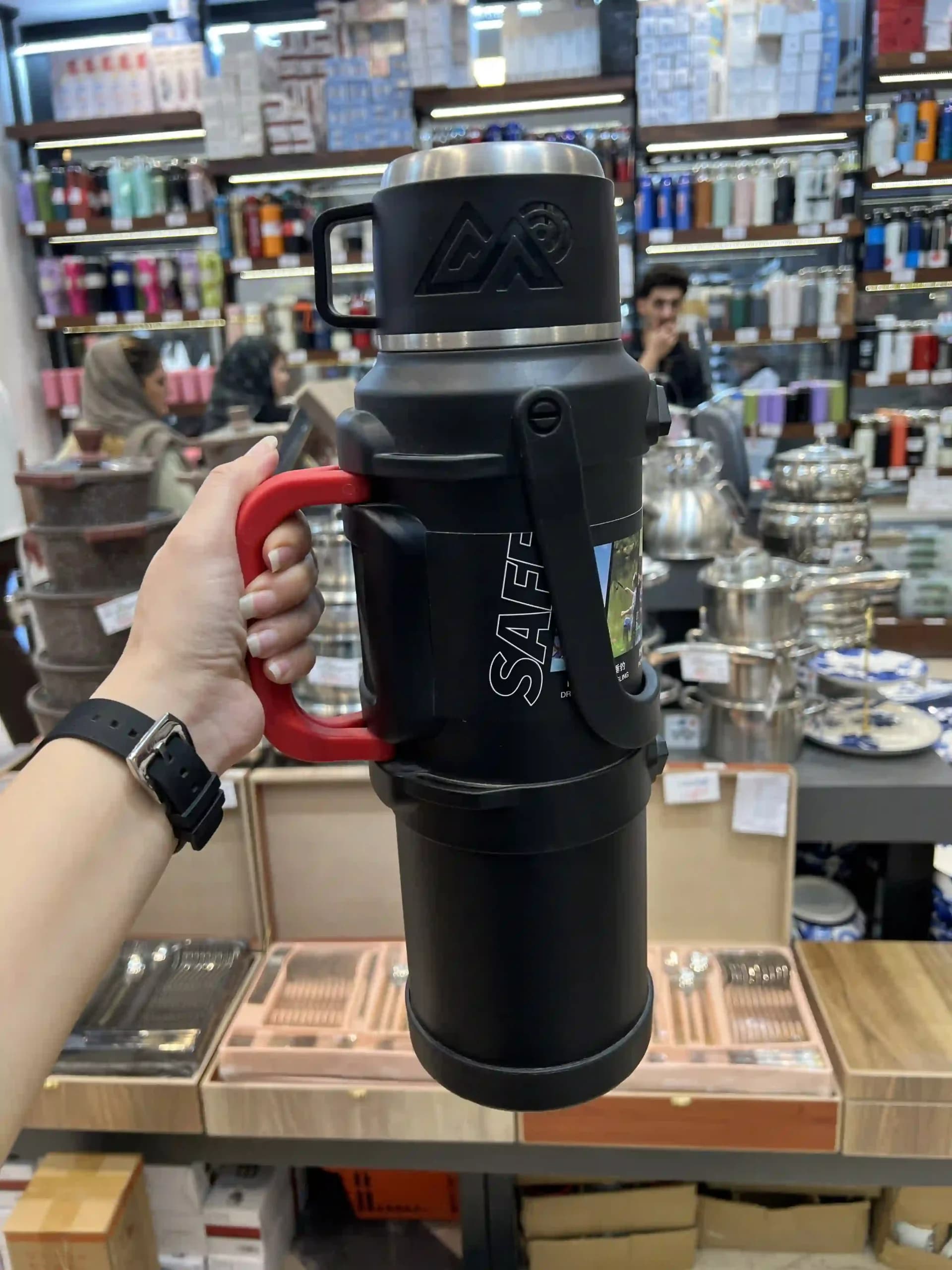 فلاسک استیل 316 حرفه ای SY055 – 2500ML — تصویر ۹