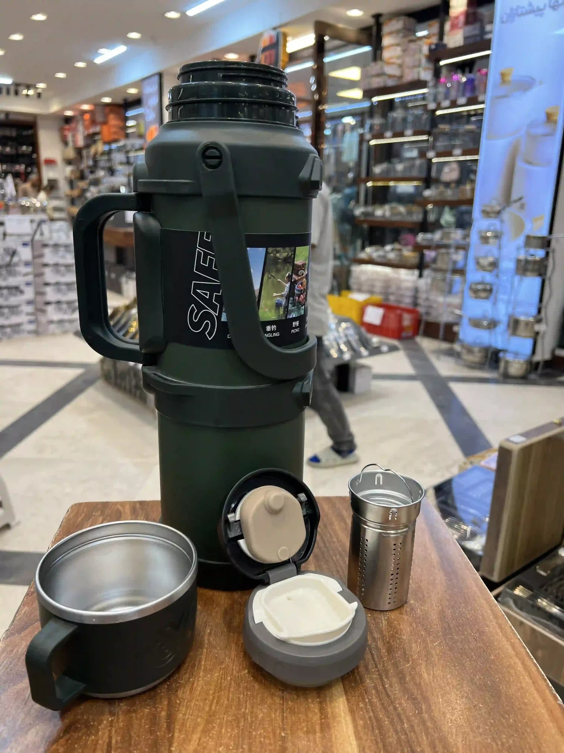 فلاسک استیل 316 حرفه ای SY055 – 2500ML — تصویر ۵