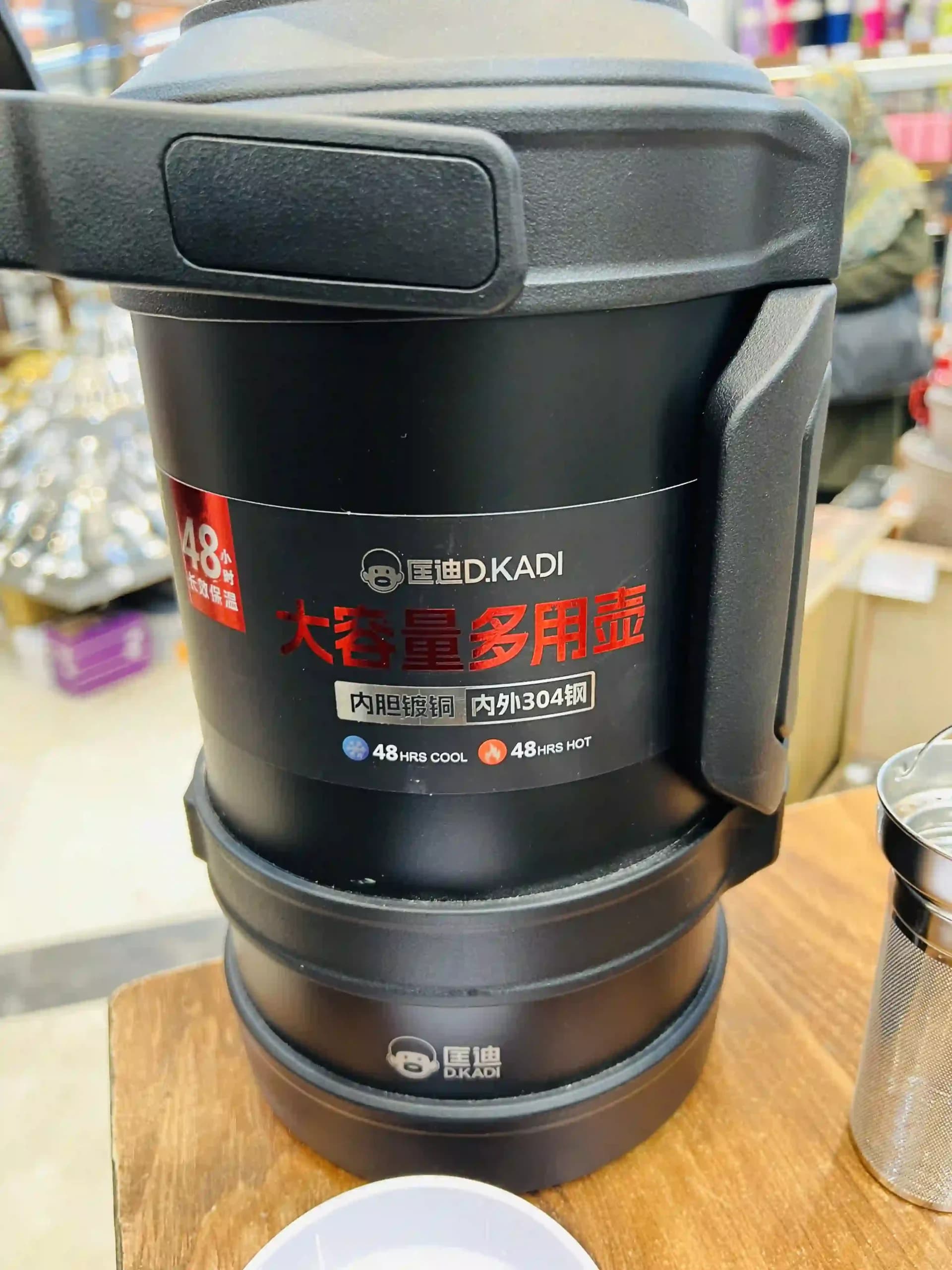 فلاسک استیل 304 حرفهای 4 لیتری K9058-9 — تصویر ۴