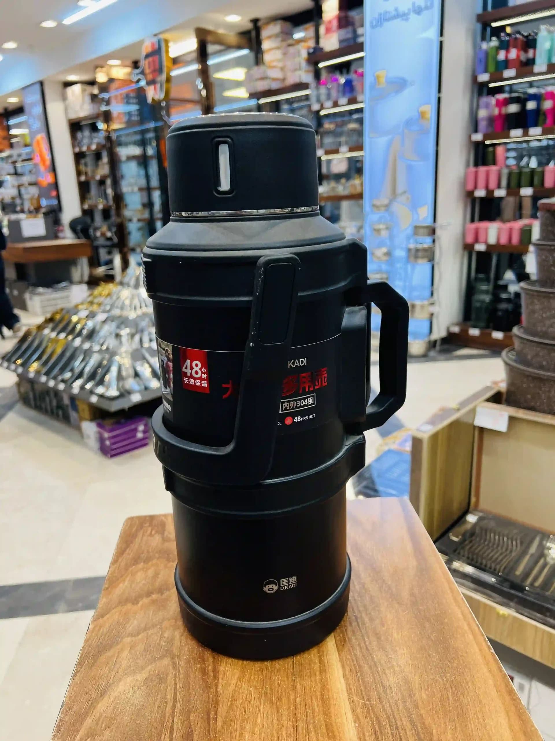 فلاسک استیل 304 حرفهای 5 لیتری K9058-0 | 48 ساعت گرم/سرد — تصویر ۳