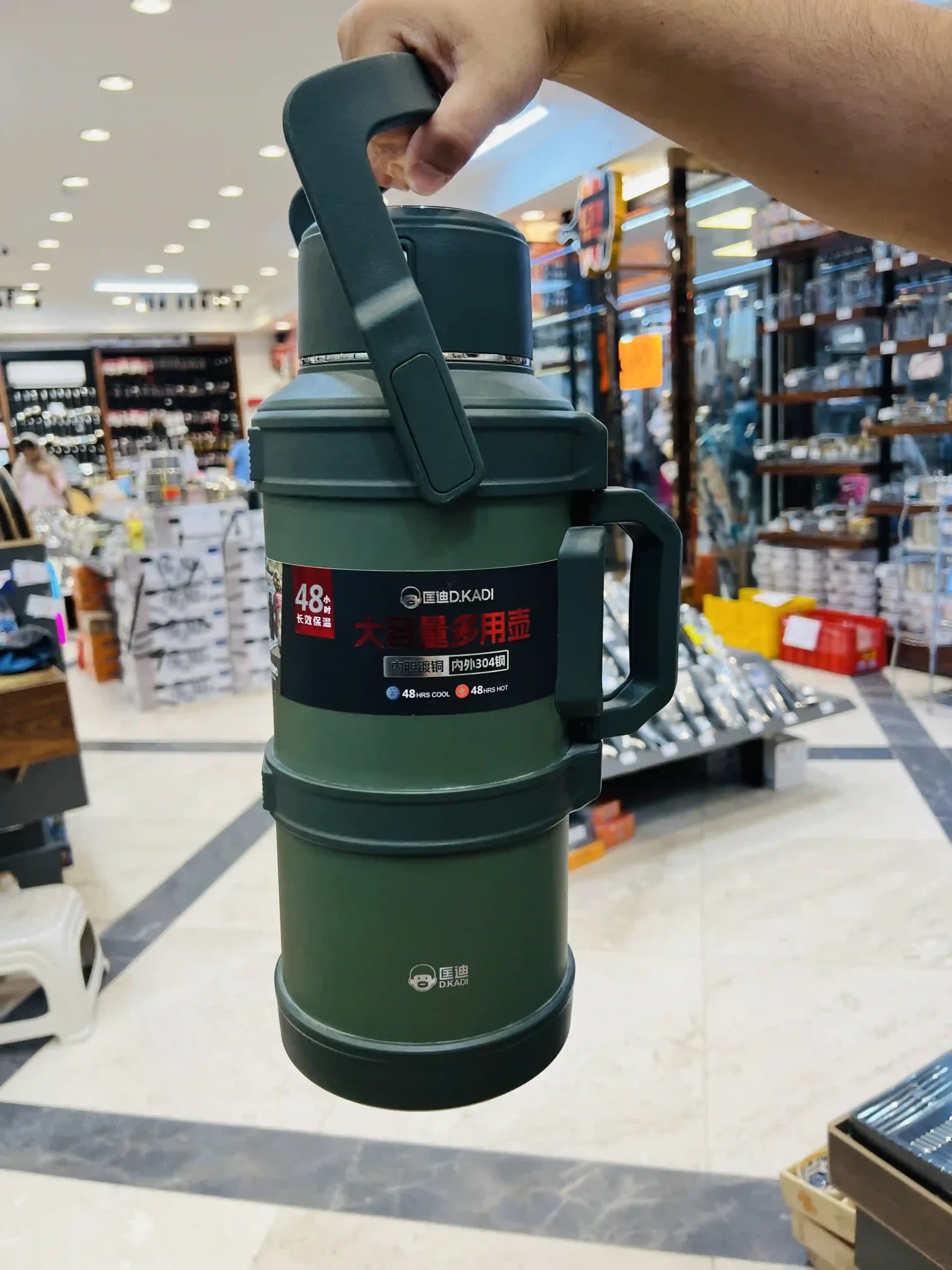 فلاسک استیل 304 حرفهای 5 لیتری K9058-0 | 48 ساعت گرم/سرد — تصویر ۴
