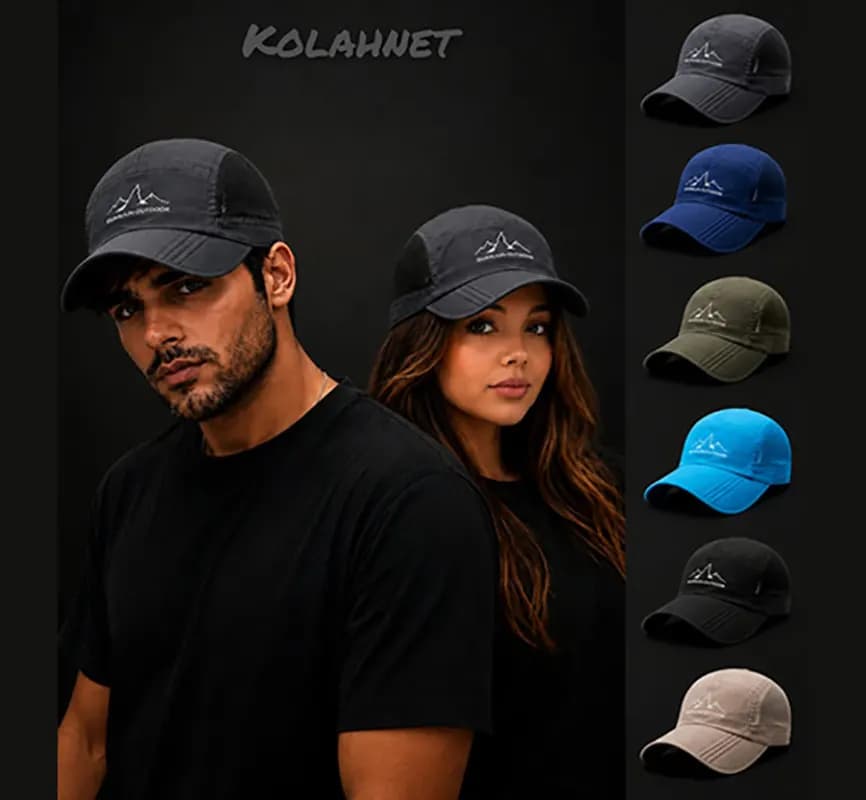 کلاه شمعی نقاب تاشو outdoor کد 6358
