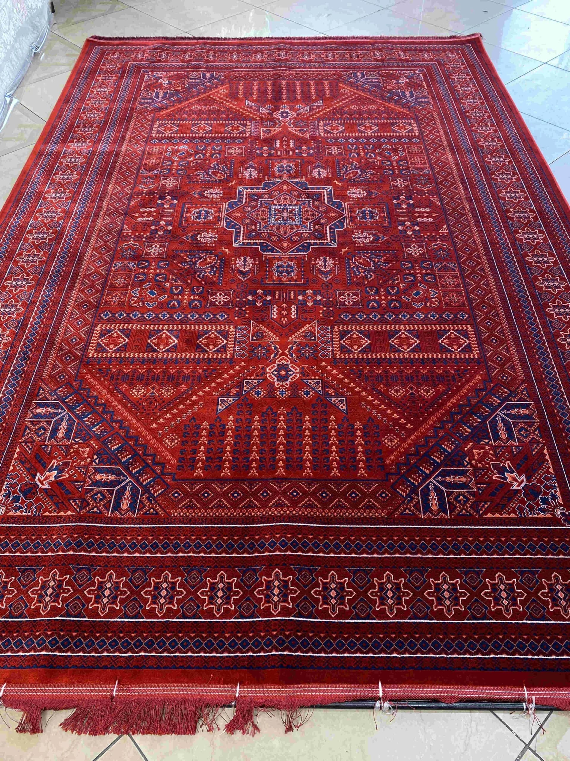 فرش طرح ترنج لاکی کدlk — تصویر ۸