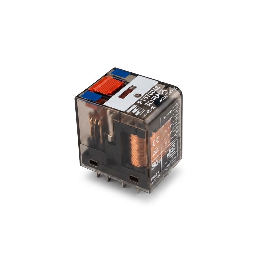 رله شراک 48ولت 6امپر 14پایه SCHRACK PT570548 AC — تصویر ۴