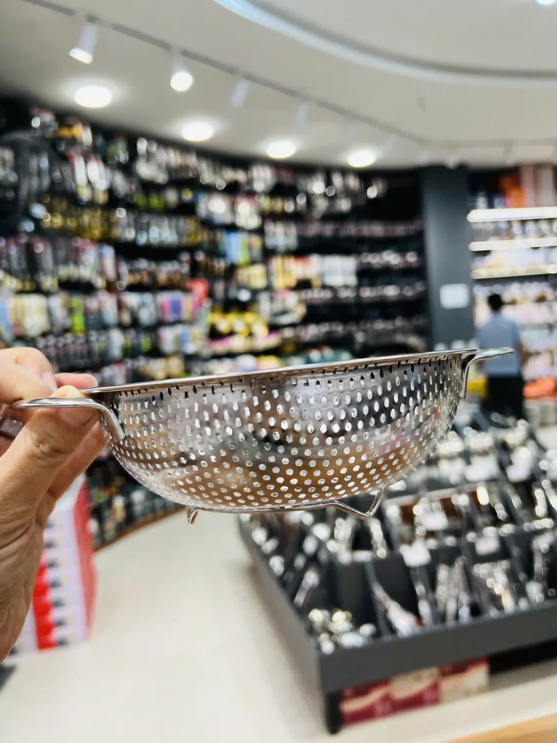 آبکش استیل پانچ سایز (16cm) AP1 — تصویر ۶