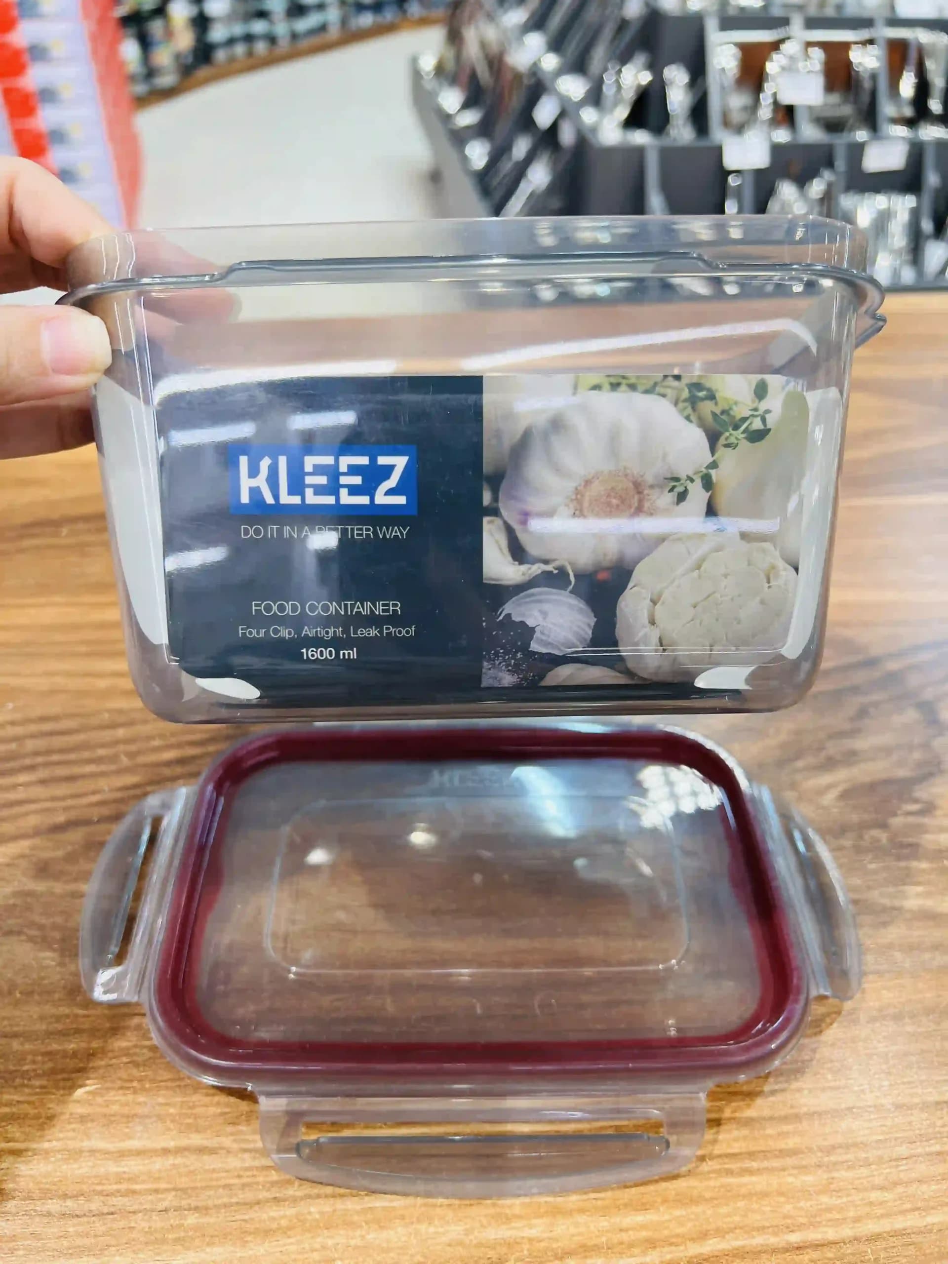 ظرف فریزری دودی KLEEZ-1600ML — تصویر ۲