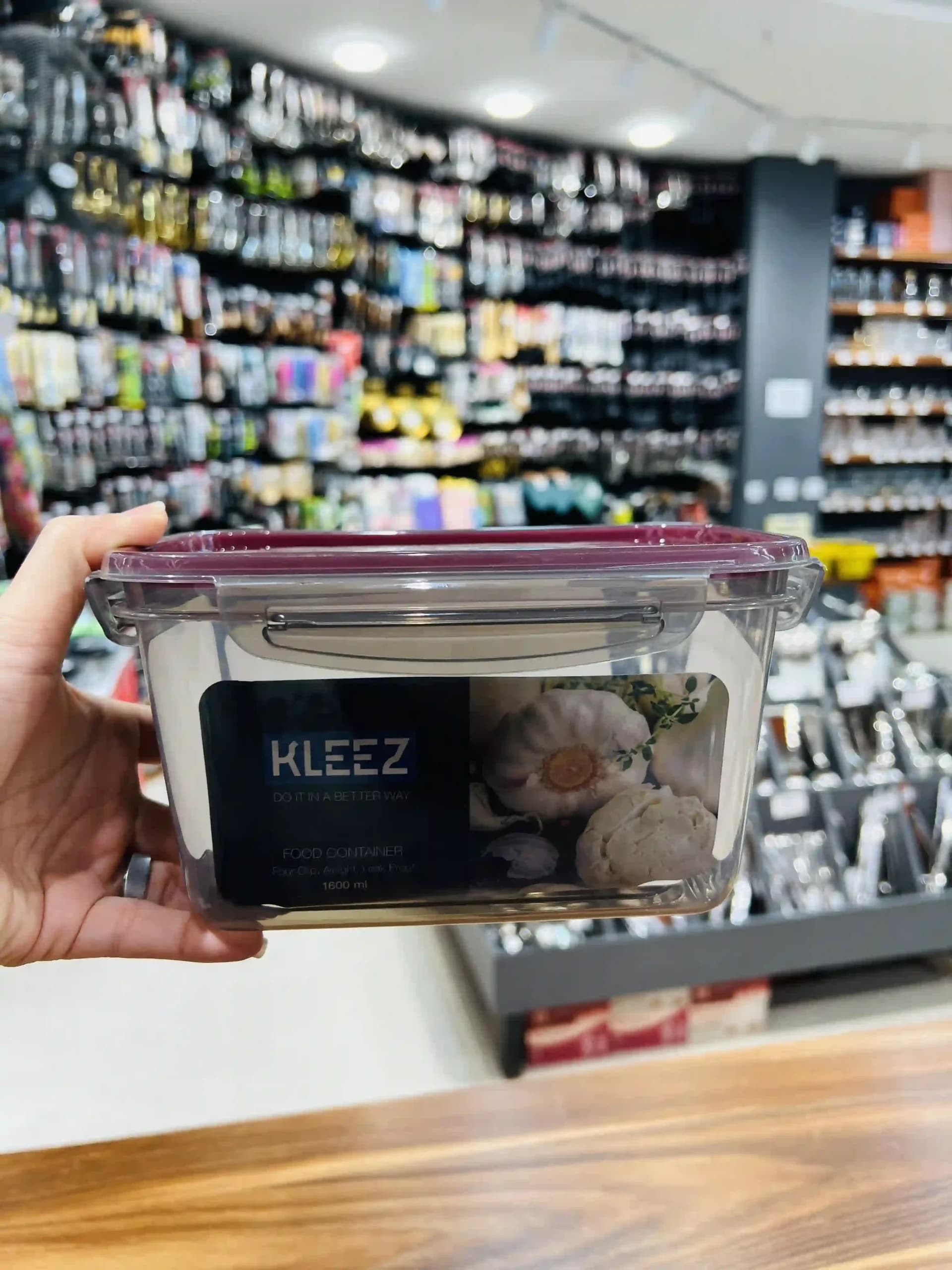 ظرف فریزری دودی KLEEZ-1600ML — تصویر ۴