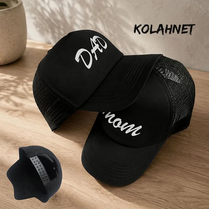 کلاه پشت تور mom and dad کد 6296 — تصویر ۴