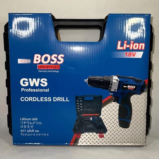 دریل پیچ گوشتی شارژی مدل باس ۱۸ولت GWS-SKBS — تصویر ۶